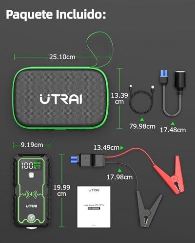 Reseña del Arrancador de Coches UTRAI 5000A: Análisis Completo