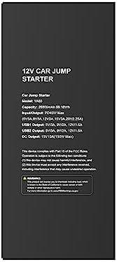 Reseña: Arrancador de Baterías YaberAuto ‌YA60 6000A