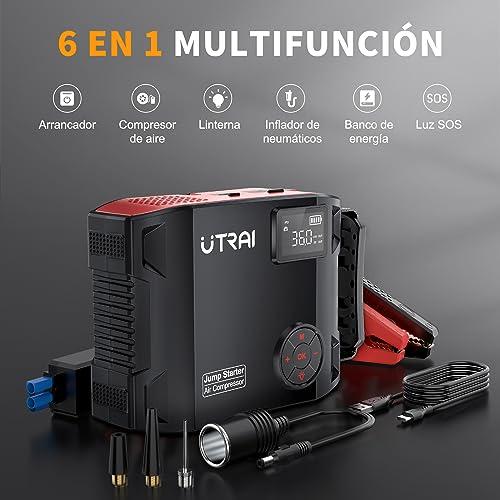 Nuestro análisis ⁣del Arrancador de Coches UTRAI JS5 6000A con Compresor de ⁢Aire