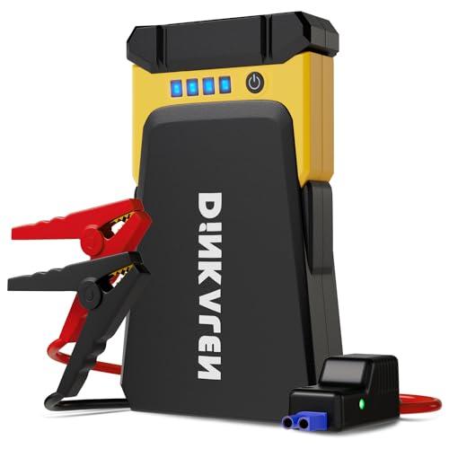 Reseña: Arrancador de Baterias DINKALEN 15800mAh 1200A – Negro y Amarillo