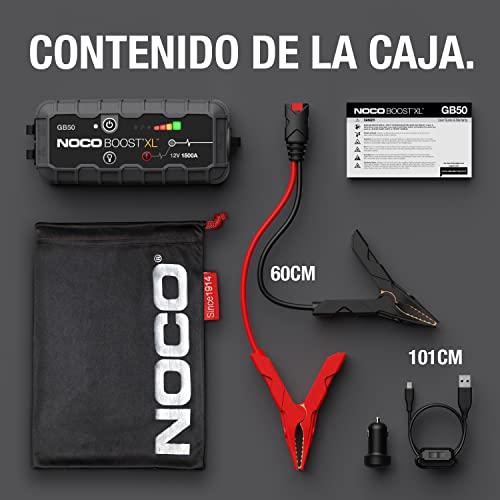 Reseña ‍del NOCO Boost XL​ GB50: Arrancador⁢ UltraSafe 1500A, 12V