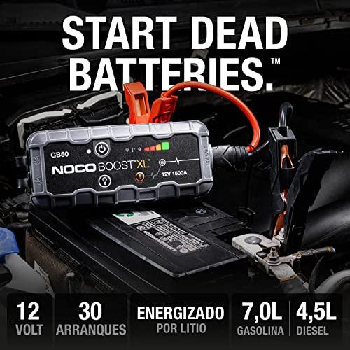 Reseña del⁢ NOCO Boost XL GB50: Arrancador UltraSafe ⁣1500A,⁣ 12V