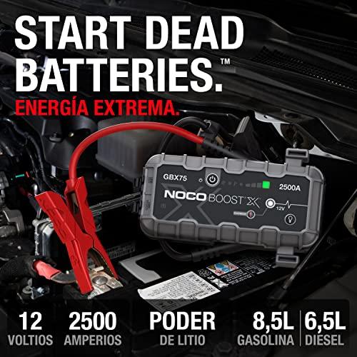 Reseña: ¡NOCO Boost X GBX75 - Arrancador de Batería ⁤de Coche 2500A!