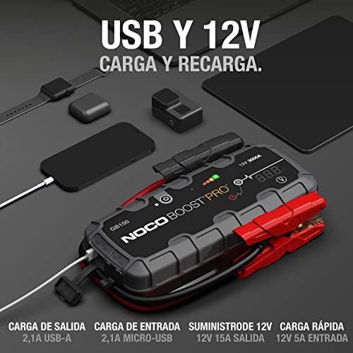 NOCO Boost Pro ‍GB150:‍ El​ Arrancador de ⁢Batería de Coche Ultrasafe y Potente